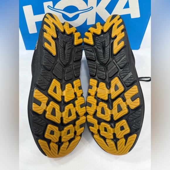 Hoka 🔥 Kawana 2 Triple Black Running Shoes 1147930-BBLC Size 12 12D NEW - Picture 9 of 11